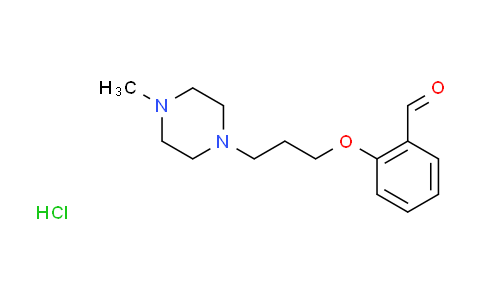 CAS No. 1609400-71-6, 2-[3-(4-methyl-1-piperazinyl)propoxy]benzaldehyde hydrochloride