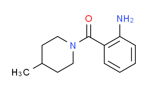 CAS No. 401589-03-5, 2-[(4-methyl-1-piperidinyl)carbonyl]aniline