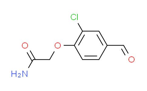 CAS No. 333743-26-3, 2-(2-chloro-4-formylphenoxy)acetamide