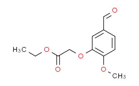 CAS No. 51336-38-0, ethyl (5-formyl-2-methoxyphenoxy)acetate