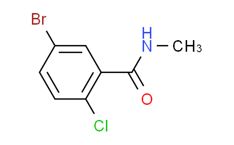 CAS No. 435273-54-4, 5-bromo-2-chloro-N-methylbenzamide