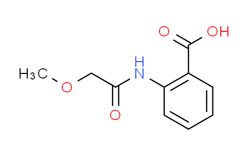 CAS No. 215102-53-7, 2-[(methoxyacetyl)amino]benzoic acid