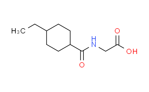 CAS No. 639463-76-6, N-[(4-ethylcyclohexyl)carbonyl]glycine