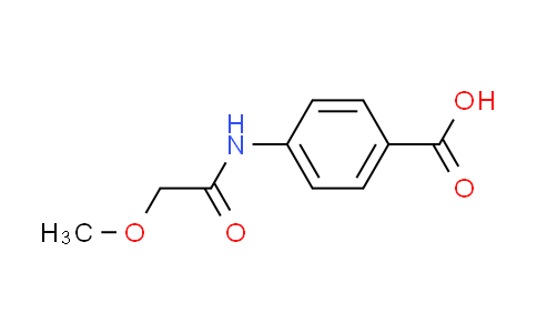CAS No. 54057-65-7, 4-[(methoxyacetyl)amino]benzoic acid