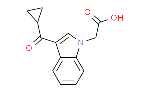 CAS No. 708295-12-9, [3-(cyclopropylcarbonyl)-1H-indol-1-yl]acetic acid