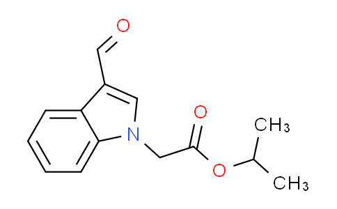 CAS No. 708991-26-8, isopropyl (3-formyl-1H-indol-1-yl)acetate