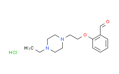 CAS No. 1609409-35-9, 2-[2-(4-ethyl-1-piperazinyl)ethoxy]benzaldehyde hydrochloride