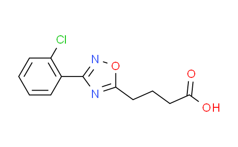 CAS No. 827014-22-2, 4-[3-(2-chlorophenyl)-1,2,4-oxadiazol-5-yl]butanoic acid