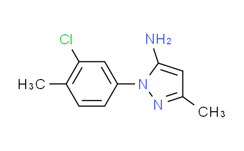CAS No. 866472-29-9, 1-(3-chloro-4-methylphenyl)-3-methyl-1H-pyrazol-5-amine