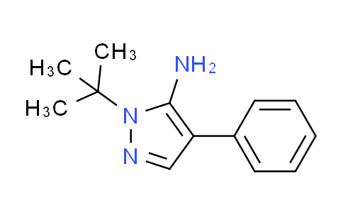 CAS No. 664966-72-7, 1-tert-butyl-4-phenyl-1H-pyrazol-5-amine