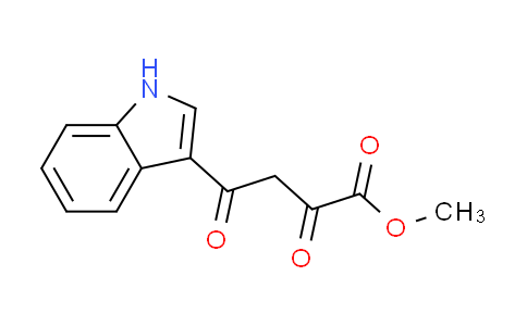 CAS No. 718603-58-8, methyl 4-(1H-indol-3-yl)-2,4-dioxobutanoate
