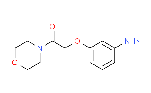 CAS No. 184944-87-4, 3-[2-(4-morpholinyl)-2-oxoethoxy]aniline