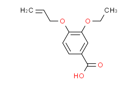 CAS No. 831198-97-1, 4-(allyloxy)-3-ethoxybenzoic acid