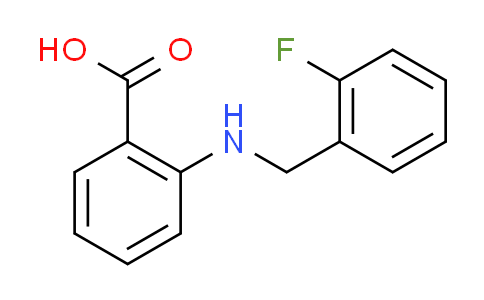 CAS No. 725692-80-8, 2-[(2-fluorobenzyl)amino]benzoic acid