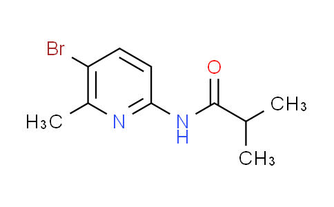 CAS No. 689749-45-9, N-(5-bromo-6-methyl-2-pyridinyl)-2-methylpropanamide