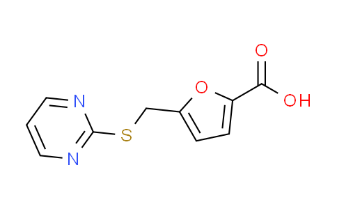 CAS No. 915920-50-2, 5-[(2-pyrimidinylthio)methyl]-2-furoic acid