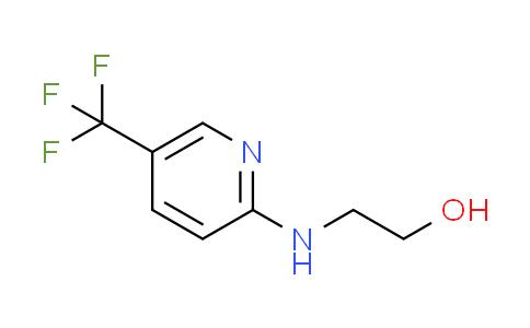 CAS No. 874630-03-2, 2-{[5-(trifluoromethyl)-2-pyridinyl]amino}ethanol