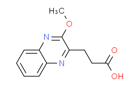 CAS No. 727682-53-3, 3-(3-methoxy-2-quinoxalinyl)propanoic acid