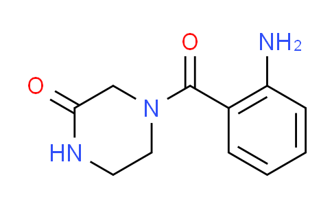 CAS No. 671794-74-4, 4-(2-aminobenzoyl)-2-piperazinone