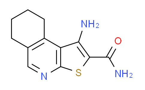 CAS No. 155412-95-6, 1-amino-6,7,8,9-tetrahydrothieno[2,3-c]isoquinoline-2-carboxamide
