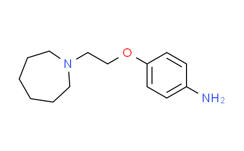 CAS No. 869948-07-2, 4-[2-(1-azepanyl)ethoxy]aniline