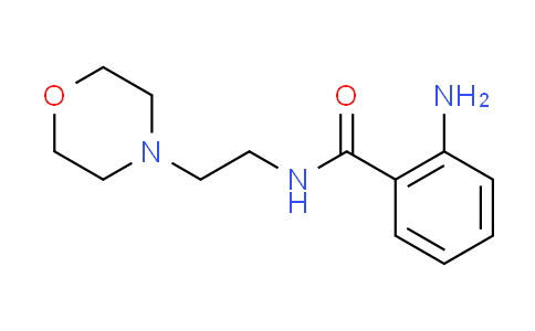 CAS No. 857486-15-8, 2-amino-N-[2-(4-morpholinyl)ethyl]benzamide