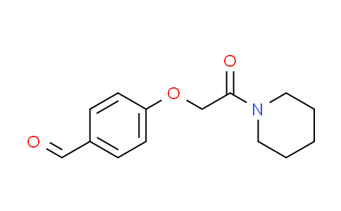 CAS No. 17172-62-2, 4-[2-oxo-2-(1-piperidinyl)ethoxy]benzaldehyde