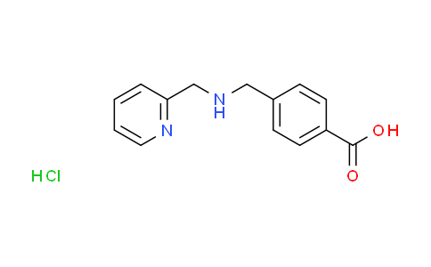 CAS No. 1052516-42-3, 4-{[(2-pyridinylmethyl)amino]methyl}benzoic acid hydrochloride