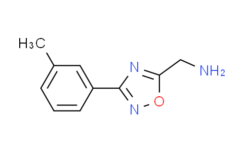 CAS No. 890324-13-7, 1-[3-(3-methylphenyl)-1,2,4-oxadiazol-5-yl]methanamine