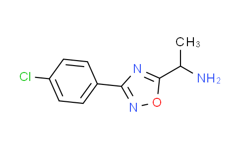 CAS No. 915921-14-1, 1-[3-(4-chlorophenyl)-1,2,4-oxadiazol-5-yl]ethanamine