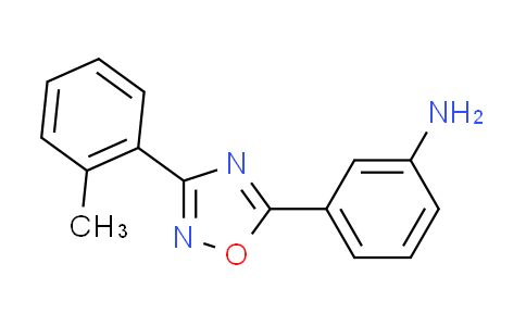 CAS No. 915920-56-8, 3-[3-(2-methylphenyl)-1,2,4-oxadiazol-5-yl]aniline
