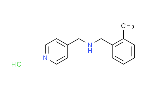 CAS No. 1049802-34-7, (2-methylbenzyl)(4-pyridinylmethyl)amine hydrochloride
