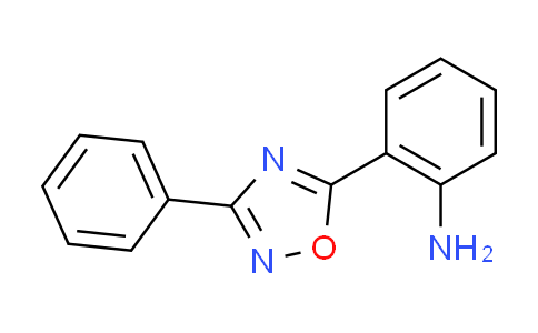 CAS No. 40077-67-6, 2-(3-phenyl-1,2,4-oxadiazol-5-yl)aniline