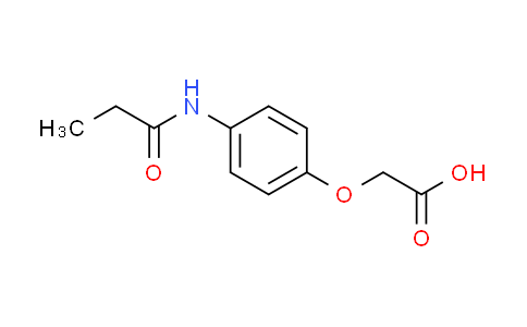 CAS No. 890982-09-9, [4-(propionylamino)phenoxy]acetic acid