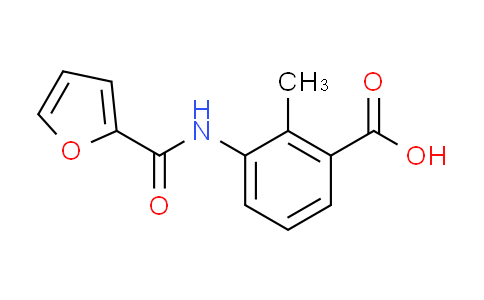 CAS No. 878426-41-6, 3-(2-furoylamino)-2-methylbenzoic acid
