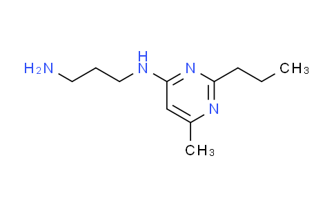 CAS No. 915882-06-3, (3-aminopropyl)(6-methyl-2-propyl-4-pyrimidinyl)amine