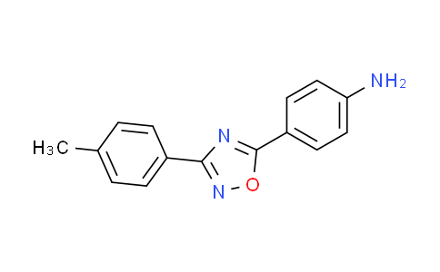 CAS No. 915922-80-4, 4-[3-(4-methylphenyl)-1,2,4-oxadiazol-5-yl]aniline