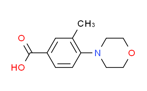 CAS No. 197445-65-1, 3-methyl-4-(4-morpholinyl)benzoic acid