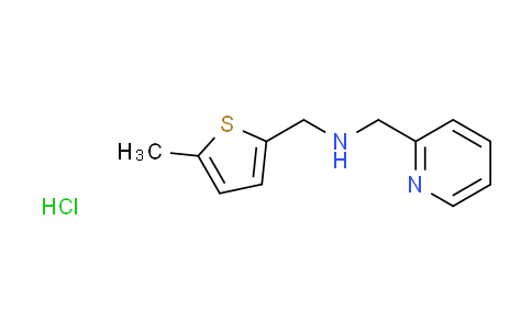 CAS No. 1050213-87-0, [(5-methyl-2-thienyl)methyl](2-pyridinylmethyl)amine hydrochloride