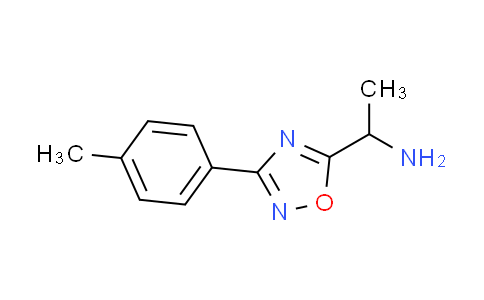 CAS No. 915922-88-2, 1-[3-(4-methylphenyl)-1,2,4-oxadiazol-5-yl]ethanamine