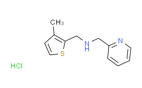 CAS No. 1050214-47-5, [(3-methyl-2-thienyl)methyl](2-pyridinylmethyl)amine hydrochloride