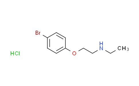 CAS No. 1052525-13-9, [2-(4-bromophenoxy)ethyl]ethylamine hydrochloride