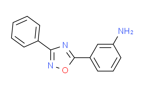 CAS No. 54494-13-2, 3-(3-phenyl-1,2,4-oxadiazol-5-yl)aniline
