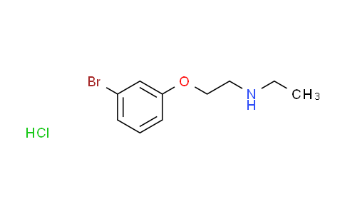 CAS No. 915920-60-4, [2-(3-bromophenoxy)ethyl]ethylamine hydrochloride