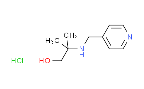 CAS No. 1158213-35-4, 2-methyl-2-[(4-pyridinylmethyl)amino]-1-propanol hydrochloride
