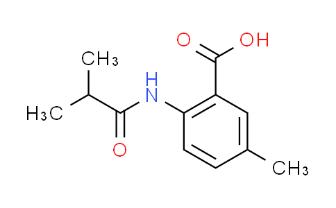 CAS No. 890982-57-7, 2-(isobutyrylamino)-5-methylbenzoic acid
