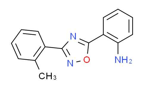 CAS No. 915922-92-8, 2-[3-(2-methylphenyl)-1,2,4-oxadiazol-5-yl]aniline