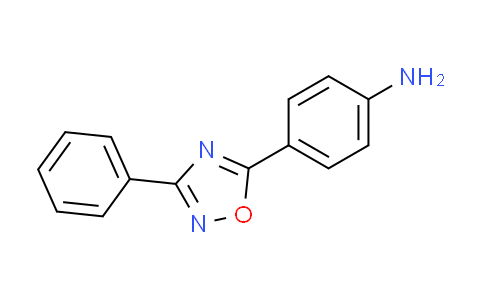 CAS No. 54494-12-1, 4-(3-phenyl-1,2,4-oxadiazol-5-yl)aniline