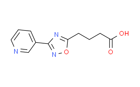CAS No. 878437-11-7, 4-(3-pyridin-3-yl-1,2,4-oxadiazol-5-yl)butanoic acid