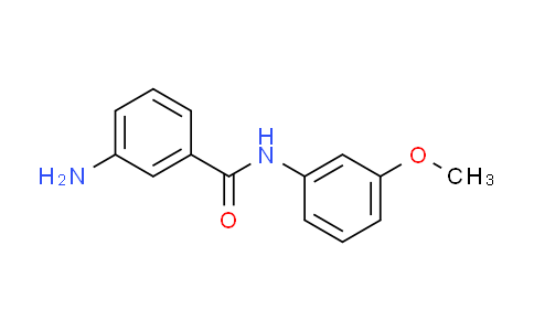 CAS No. 22240-96-6, 3-amino-N-(3-methoxyphenyl)benzamide